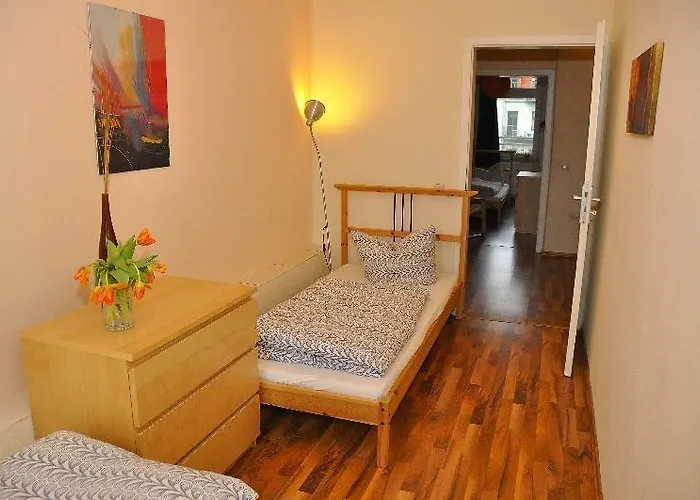 Dresden-altstadt-neustadt-3-raum-fewo-l11 Daire Dresden